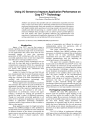 CUG Paper based on work done during the HELIUM project